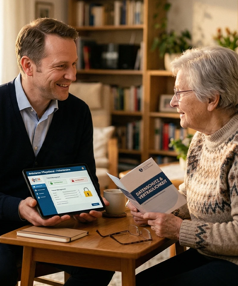 medicare_blog_rechte-und-selbstbestimmung-von-pflegebeduerftigen_rechte-in-der-ambulanten-pflege_recht-auf-datenschutz-und-vertraulichkeit
